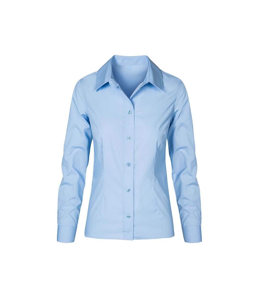 Chemisier Femme Bleu Clair Promodoro-1