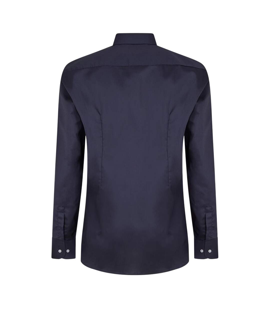Chemise Habillée Manches Longues Homme Bleu Foncé Boss-3