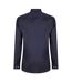 Chemise Habillée Manches Longues Homme Bleu Foncé Boss-3