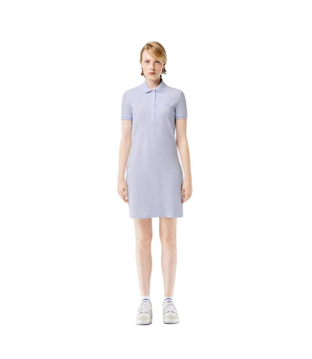 Robe Polo Femme Bleu Clair Lacoste-1