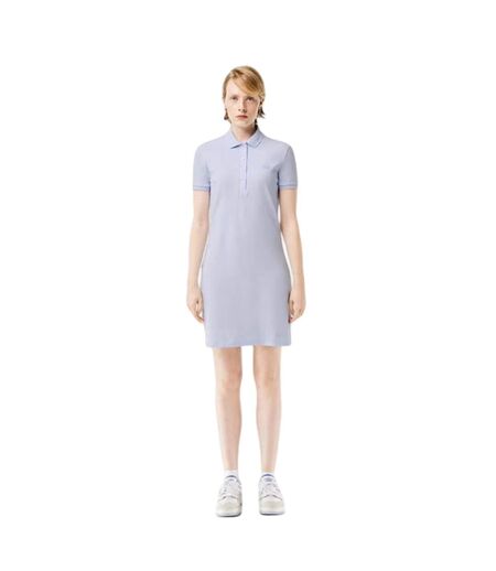 Robe Polo Femme Bleu Clair Lacoste