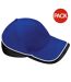 Beechfield Unisex Teamwear Competition Cap Baseball / Headwear (Pack of 2) (Bright Royal/White) - UTRW6722-2