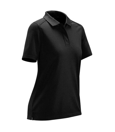 Stormtech Womens/Ladies Endurance HD Polo Shirt (Black/Dolphin) - UTPC4579