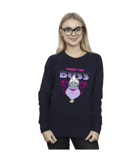 Disney Sweatshirt The Little Mermaid Ursula Mum Is The Boss - Femmes/Ladies (Bleu marine) - UTBI42330