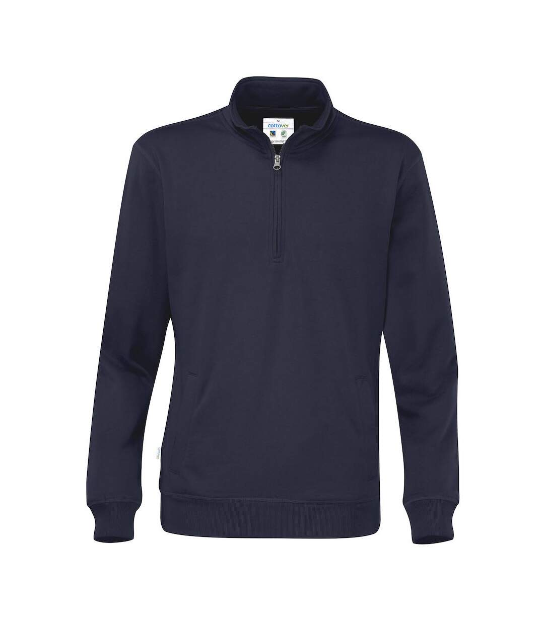 Sweat Adulte Bleu Marine Cottover-1