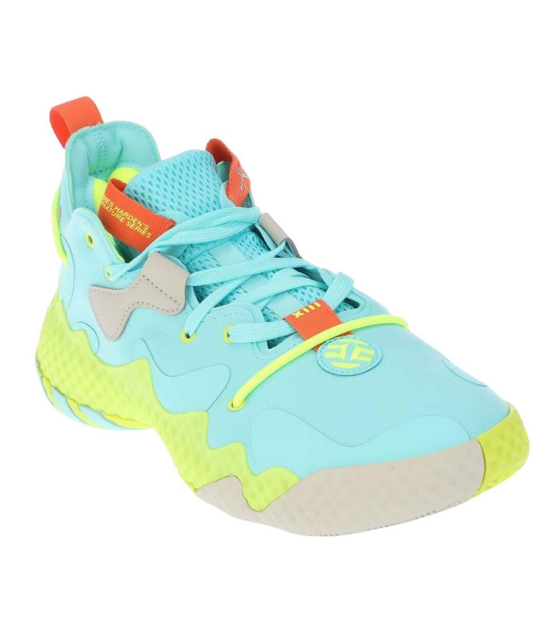 Baskets Harden Vol. Homme Bleu Vert Orange Adidas-1