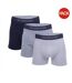 Boxers Homme Bleu Marine Gris Chiné Duck And Cover-1