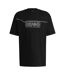 T-shirt Style Logo Noideryo Homme Noir Hugo-2