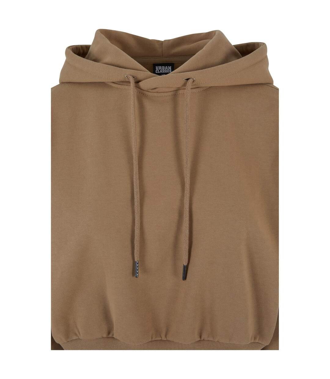 Sweat À Capuche Femme Beige Foncé Urban Classics-3