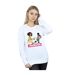 Disney - Sweat WRECK IT RALPH TIANA AND VANELLOPE - Femme (Blanc) - UTBI43153-2