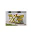 Chaise de Jardin Pliante Marius 82cm Moutarde-5