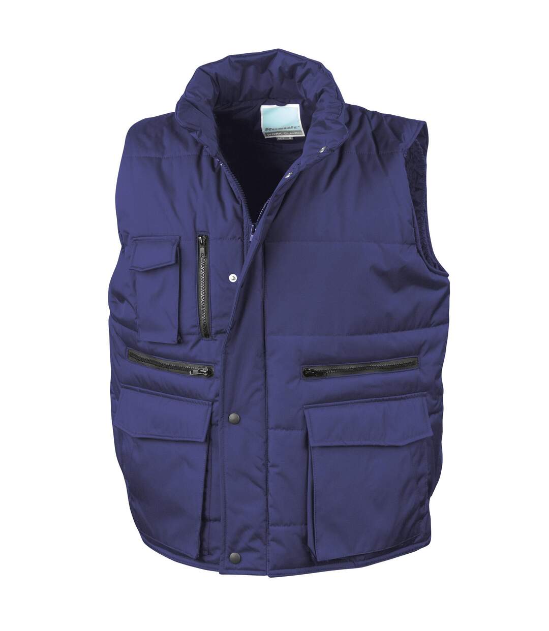 Lance Veste Sans Manches Hydrofuge Et Coupe-vent Homme Bleu Roi Result-1