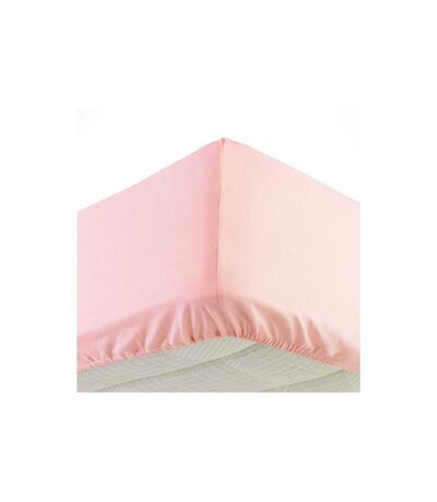 Drap Housse Jersy 160x200cm Rose Dragée
