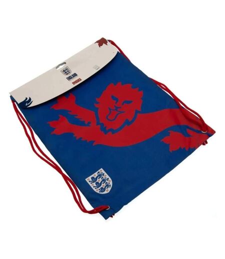 England FA Lion Drawstring Bag (Blue/Red) (One Size)