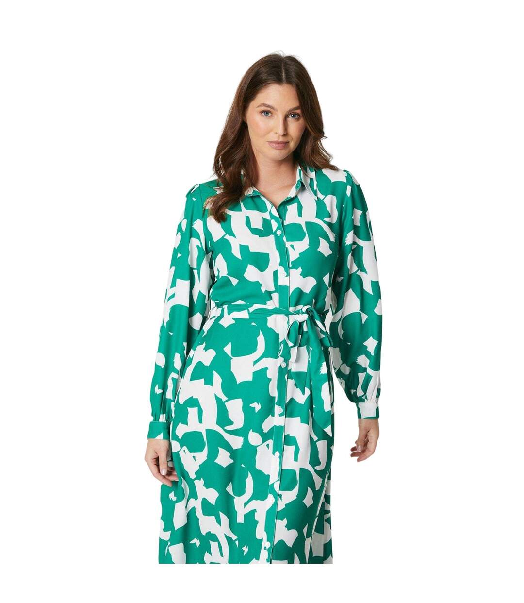 Robe chemisier femme vert Principles