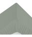 Drap Housse 2 Personnes Percale 160x200cm Vert Tilleul-1