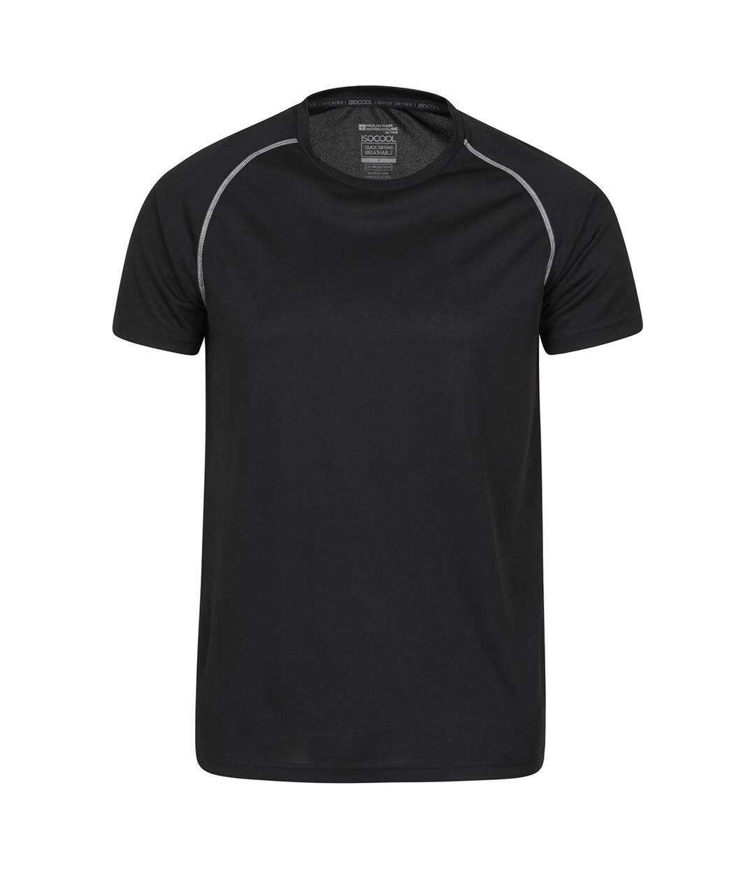 Mens endurance breathable t-shirt black Mountain Warehouse