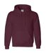 Gildan Heavyweight DryBlend Adult Unisex Hooded Sweatshirt Top / Hoodie (13 Colours) (Maroon)