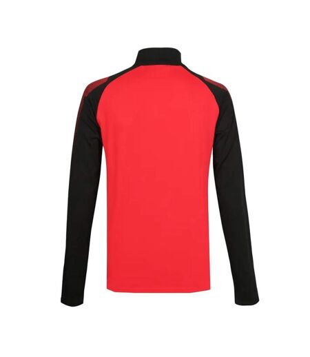 Sweat Rouge/Noire Homme Umbro Chal - 3XL