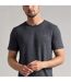 Mens Short Sleeve Luxury Pyjama Top Loungewear T-Shirt-3