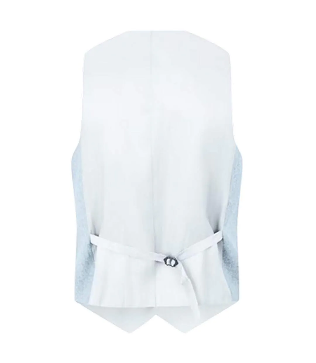 Mens Archer Donegal Waistcoat Blue Without Prejudice-3