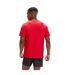 T-shirt Uni Manches Courtes En Coton Homme Rouge Speedo-3