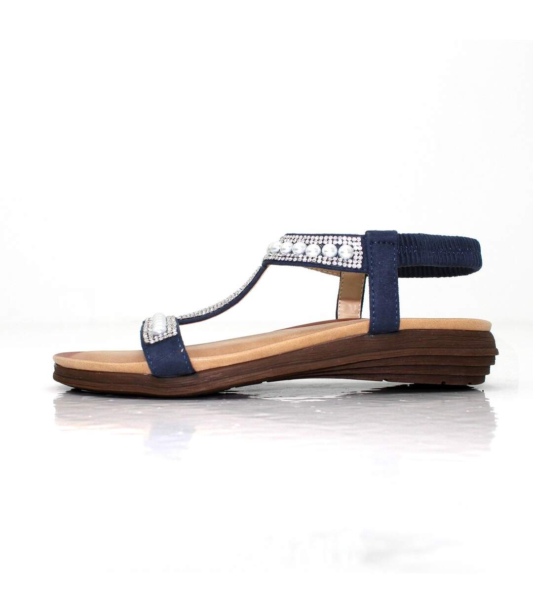 Sandales tancy femme bleu Lunar