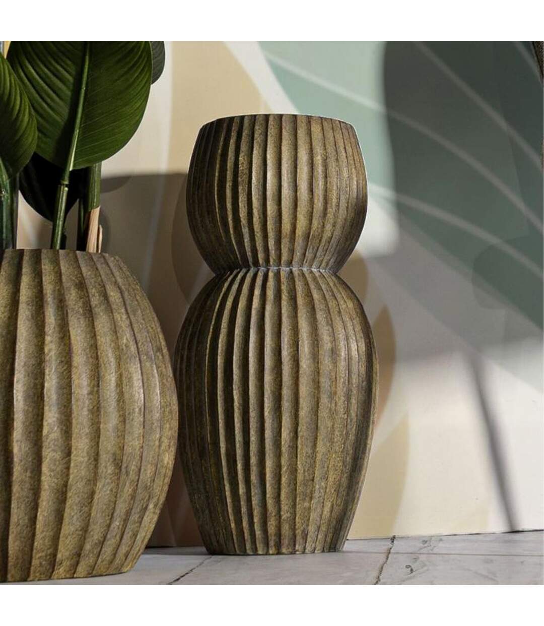 Cache-Pot Design Breeze 52cm Vert-4