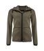Womens/ladies pemberton full zip hoodie ivy green Cutter & Buck-1