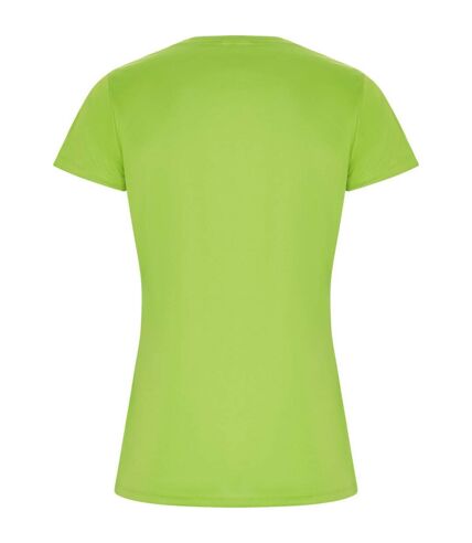 Womens/ladies imola sports t-shirt lime Roly