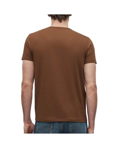 T-Shirt marron homme pepe jeans originalss