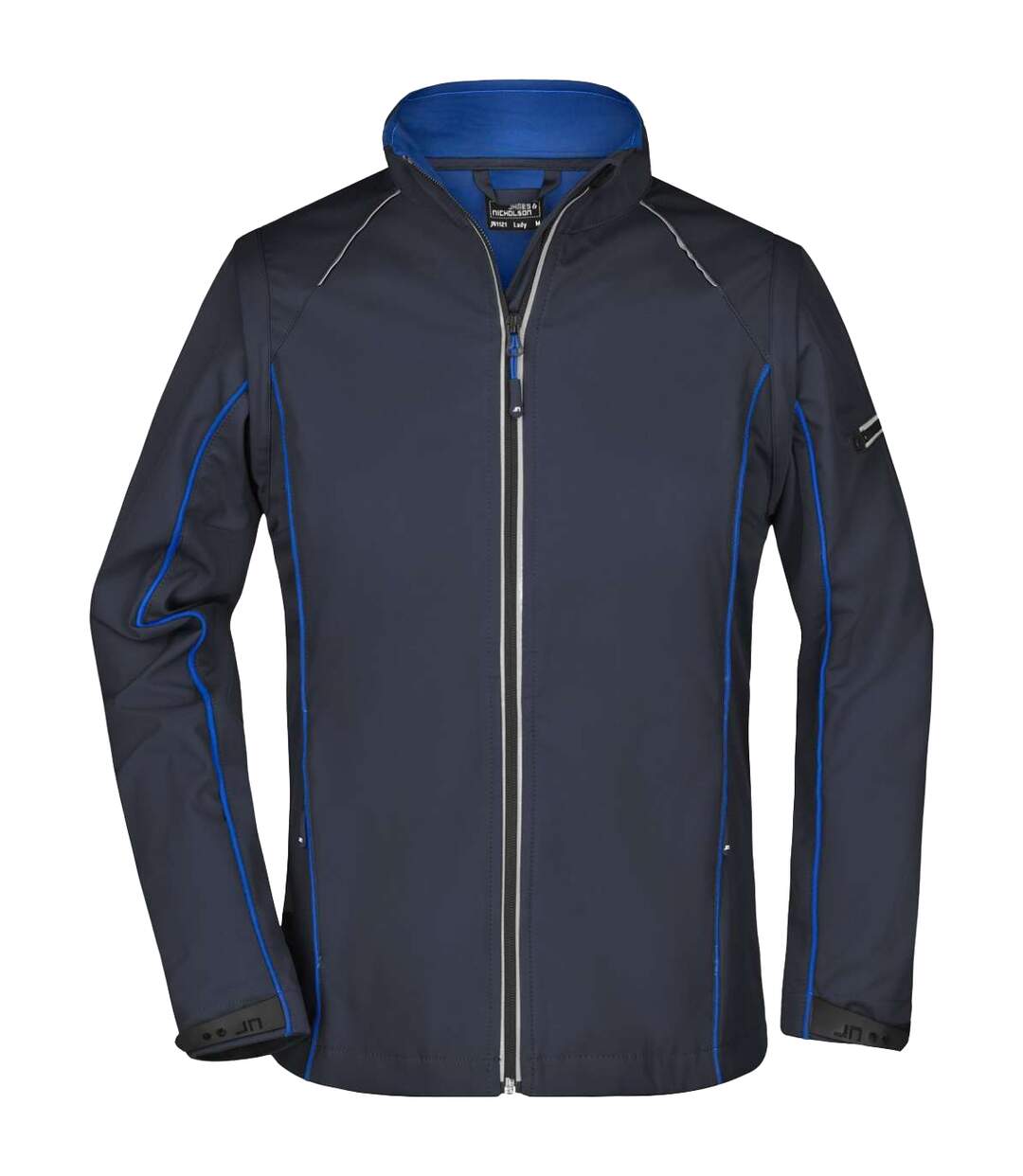 Veste Softshell Femme Bleu Marine Bleu Roi James And Nicholson-1