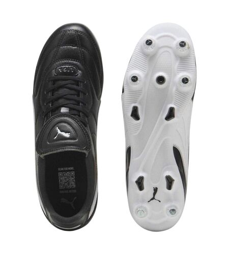 Mens King Liga Soft Ground Football Boots  Black Puma