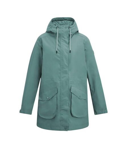 Veste Imperméable À Capuche Norana Femme Turquoise Pastel Regatta