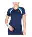 T-shirt Motif/style Central Femme Bleu Marine K-Swiss-2