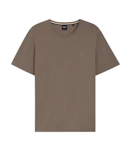 T-shirt Manches Courtes Mix&match Homme Marron Boss