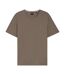 T-shirt Manches Courtes Mix&match Homme Marron Boss-1