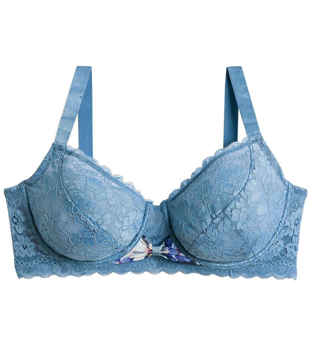 Soutien-gorge grand maintien bleu Oh La La