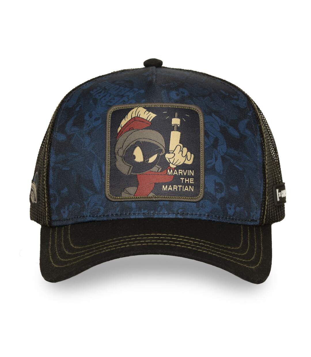 Casquette trucker avec filet et patch Looney Tunes Marvin Capslab-2