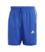 Short Motif/style 3 Rayures Homme Bleu Roi Vif Blanc Adidas-1