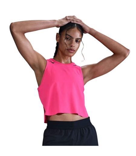Débardeur Femme Rose Noir Nike