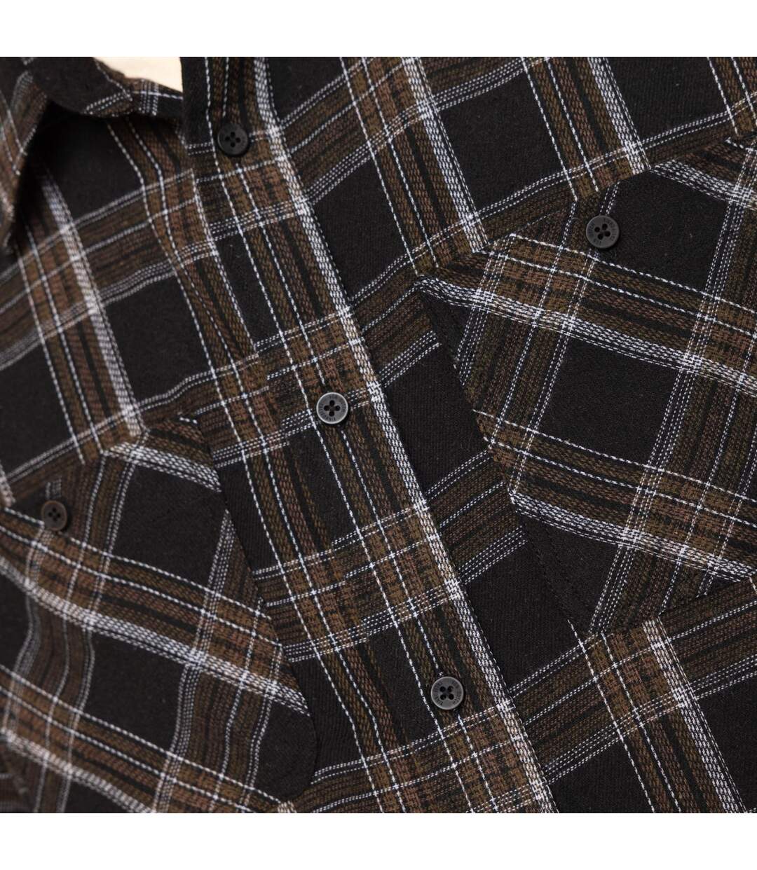Chemise manche longues à carreaux avec poches Jack Vondutch-3