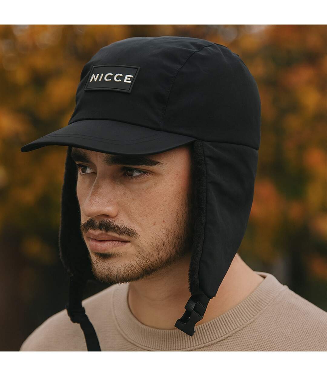 Nicce - Chapeau Trappeur Tricoté Homme | Chapeau Hiver Chaud Doublé Polaire-4