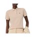 Polo beige femme lacoste regular fit-1