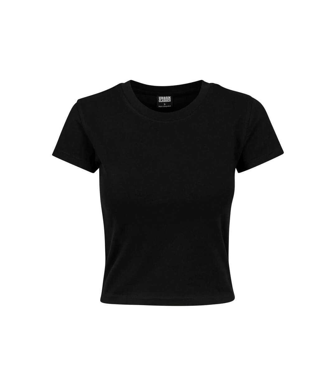 T-shirt Court Femme Noir Urban Classics-1