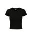 T-shirt Court Femme Noir Urban Classics-1