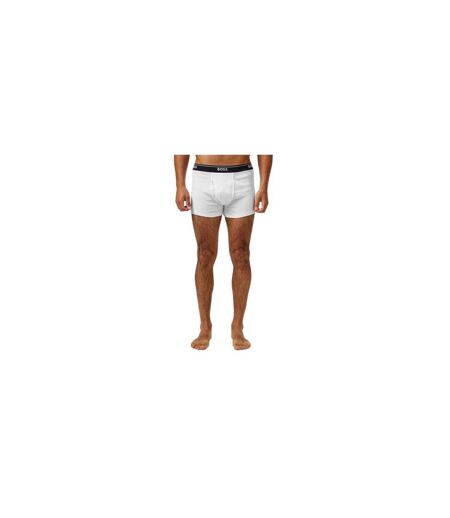 Pack Of 2  Mens Logo Boxer Shorts  White Boss