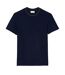 Mens Stripe Pique Stretch T-shirt Blue Lacoste-2