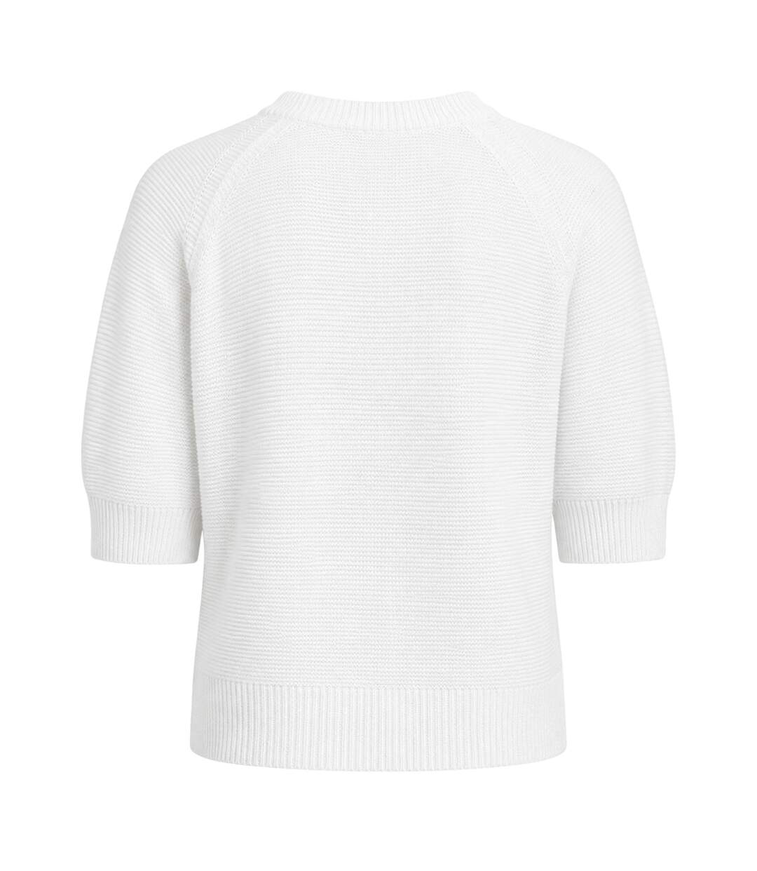 Sweat Manches ¾ Femme Blanc French Connection-3