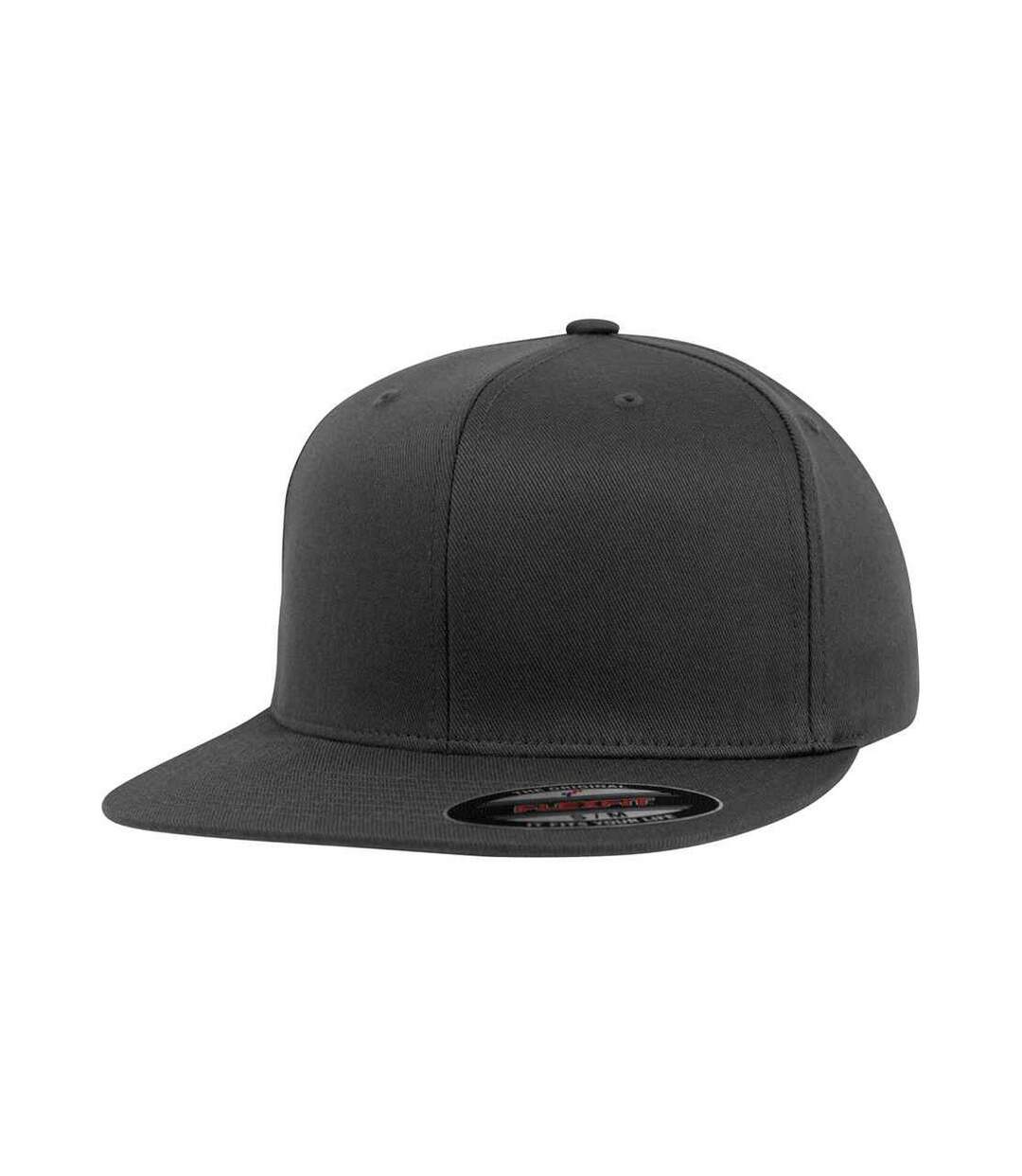 Casquette de baseball gris foncé Flexfit-1